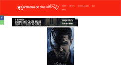 Desktop Screenshot of cartelerasdecine.info